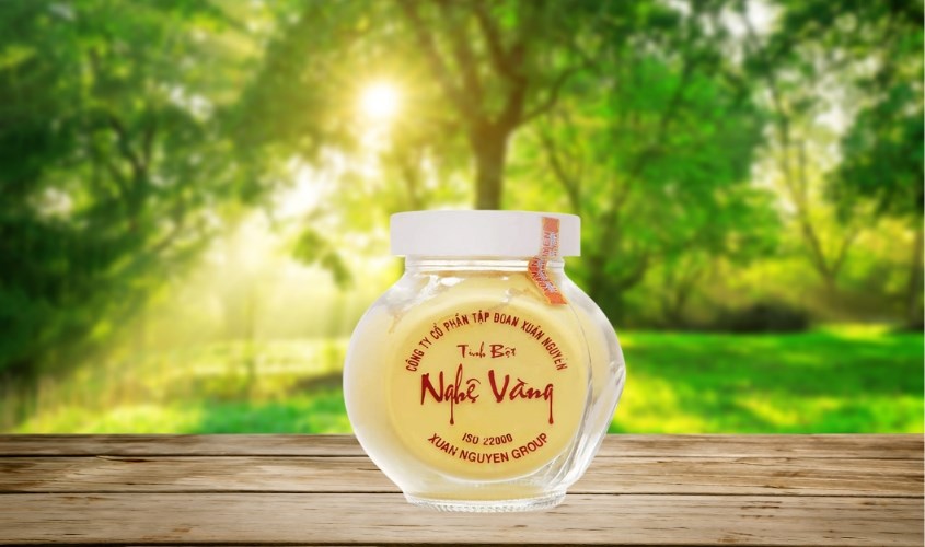 Tinh bột nghệ vàng Xuân Nguyên hũ 75g (từ 7 tuổi)