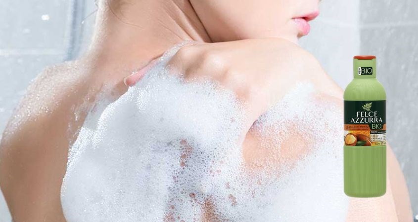 Sữa tắm hữu cơ Felce Azzurra hương Argan và mật ong 500 ml