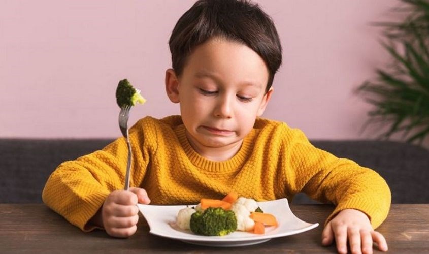 Trẻ biếng ăn do không có sự đổi mới trong thực đơn hàng ngày