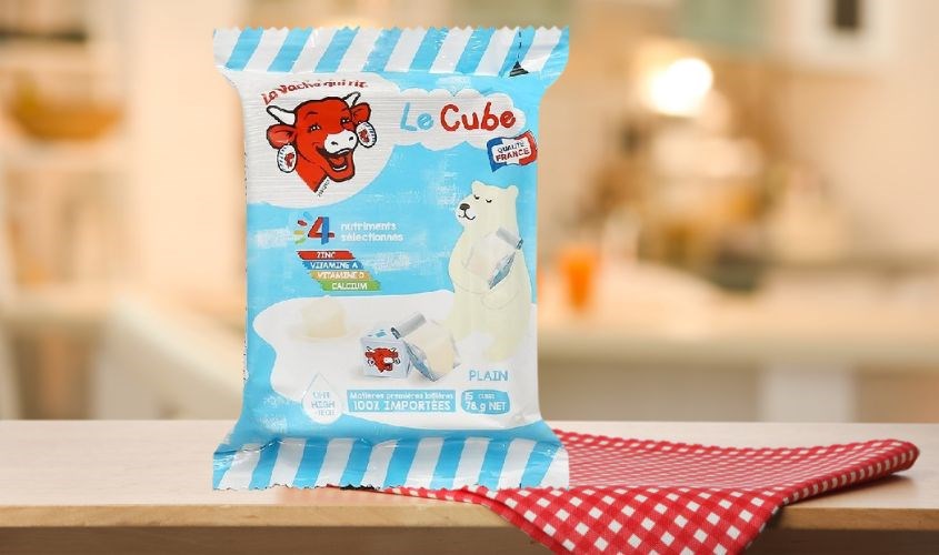 Phô mai Con Bò Cười Le Cube vị sữa 78g 15 viên/gói 