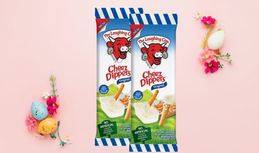 Phô mai và que bánh Chezz Dippers tiện lợi