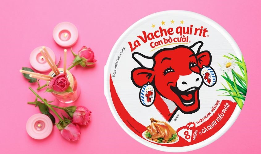 Phô mai Con Bò Cười vị gà quay kiểu Pháp vị mới lạ