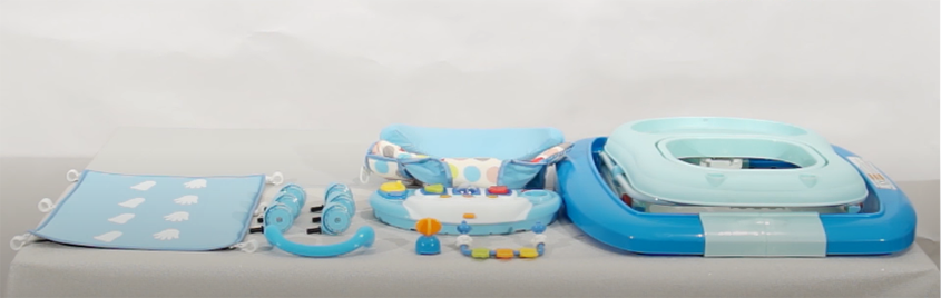 Lấy xe và các phụ kiện đi kèm ra khỏi hộp