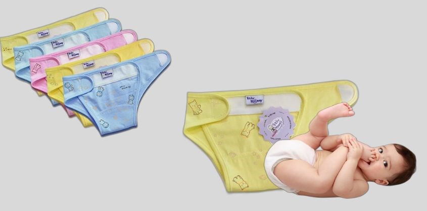 Tã vải màu in họa tiết BabyMommy size M (6 - 11kg)