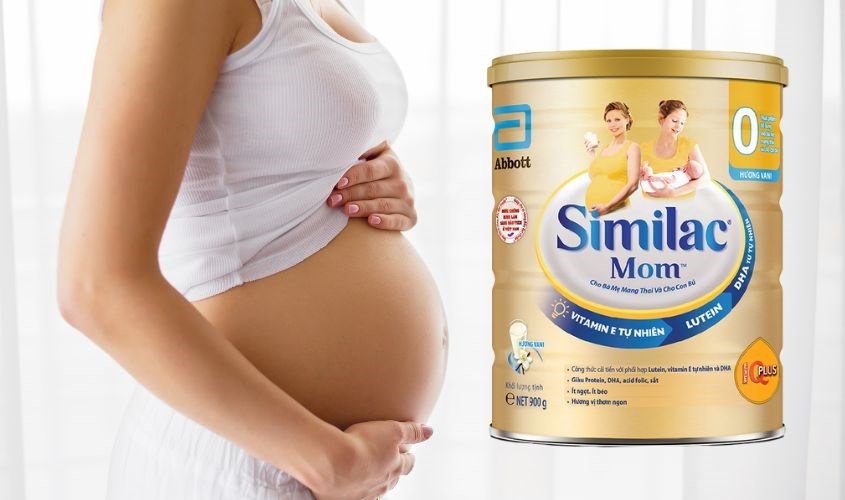 Sữa bầu Similac Mom hương vani 900g