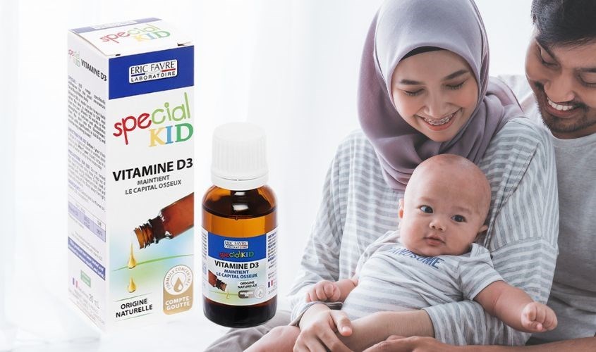 Siro Special Kid Vitamin D3 giúp tăng canxi 20 ml