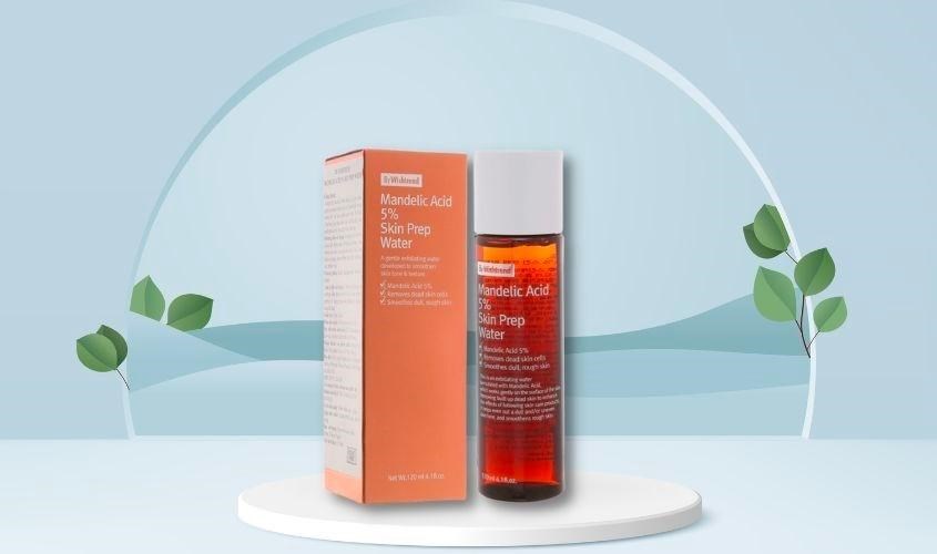 Dung dịch tẩy tế bào chết phục hồi da mặt dành cho da dầu By Wishtrend Mandelic Acid 5% 120 ml