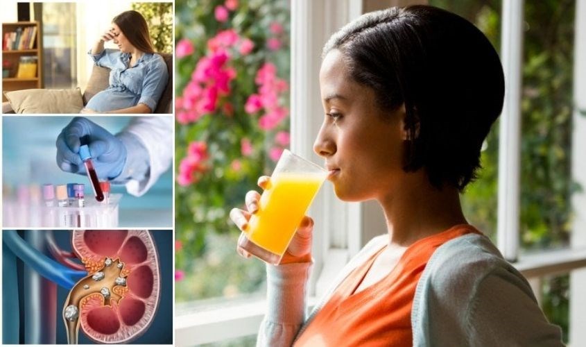 Phụ nữ mang thai, người bị bệnh về máu, bị sỏi thận không nên sử dụng nghệ