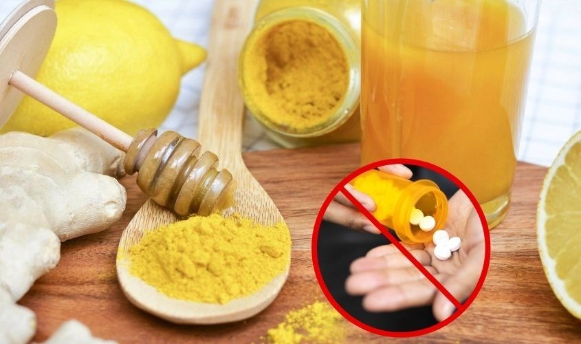 Tuyệt đối không sử dụng tinh bột nghệ khi đang dùng thuốc tây