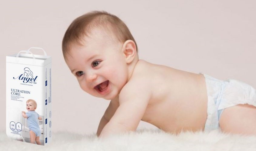 Bỉm Angel an toàn cho làn da non nớt của trẻ