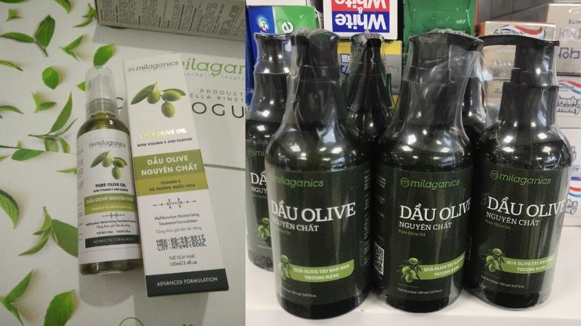 Dầu Oliu nguyên chất Milaganics