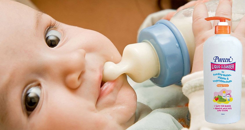 Thành phần nhẹ dịu có thể sử dụng cho các đồ dùng của bé