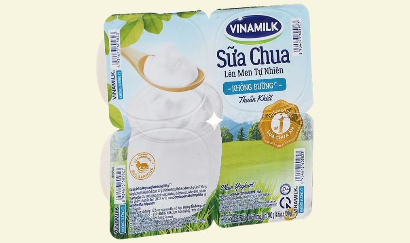 Tác dụng của mặt nạ sữa chua không đường