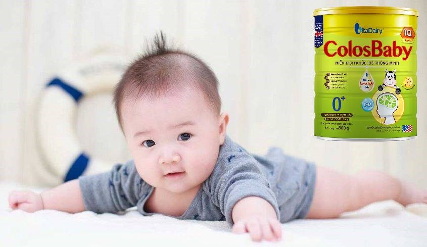 Sữa bột ColosBaby IQ Gold 0+ hương vani 800g (0 - 12 tháng)