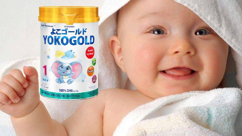 Sữa bột Vinamilk Yoko Gold số 1 850g (0 - 12 tháng)