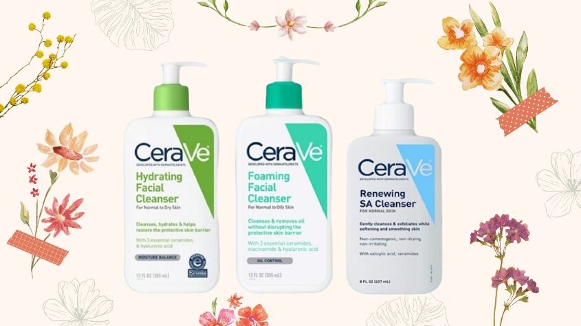 Các loại sữa rửa mặt Cerave