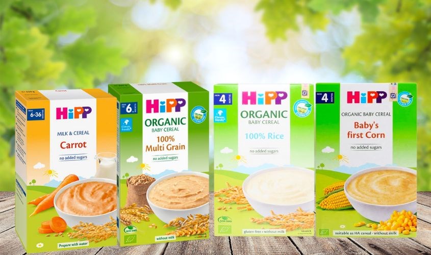 Bột ăn dặm Hipp không sữa