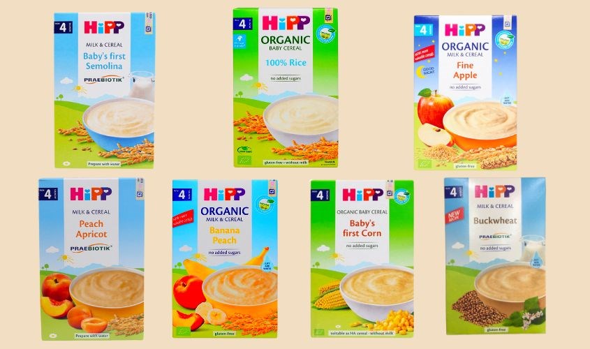 Bột ăn dặm cho bé 4 tháng tuổi