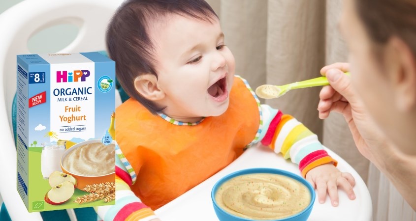 Bột ăn dặm cho bé 8 tháng tuổi