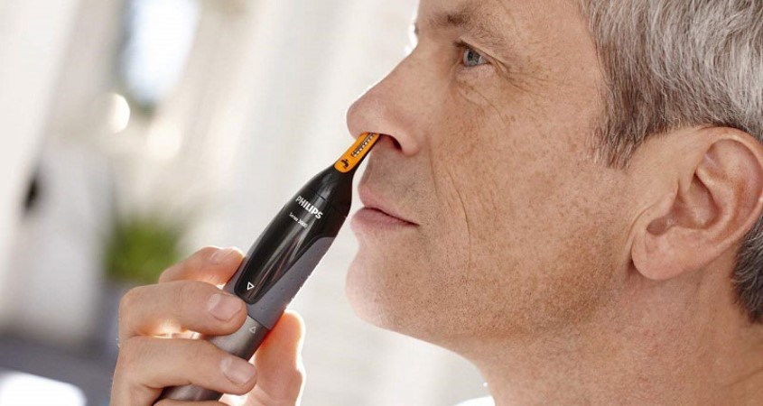 Người dùng không gặp khó khăn để làm quen với máy tỉa lông mũi