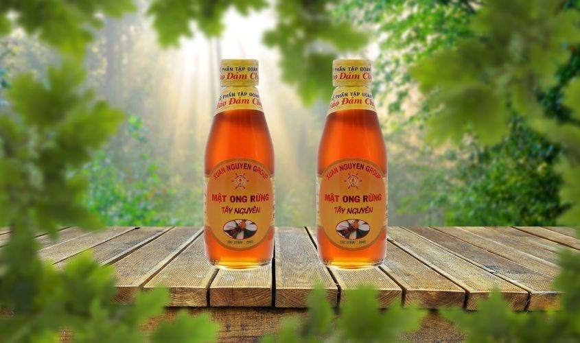 Mật ong rừng Tây Nguyên Xuân Nguyên chai 200 ml