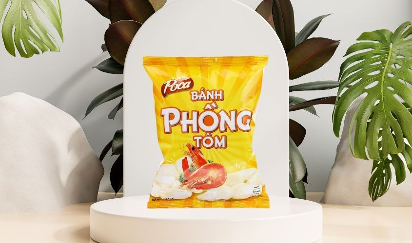 Snack vị bánh phồng tôm Poca 40g (từ 1 tuổi)