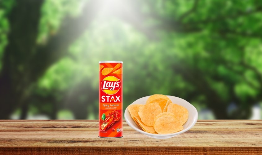 Snack khoai tây vị tôm hùm cay Lay