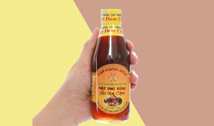 Mật ong rừng nguyên chất pha sữa ong chúa Xuân Nguyên 200 ml