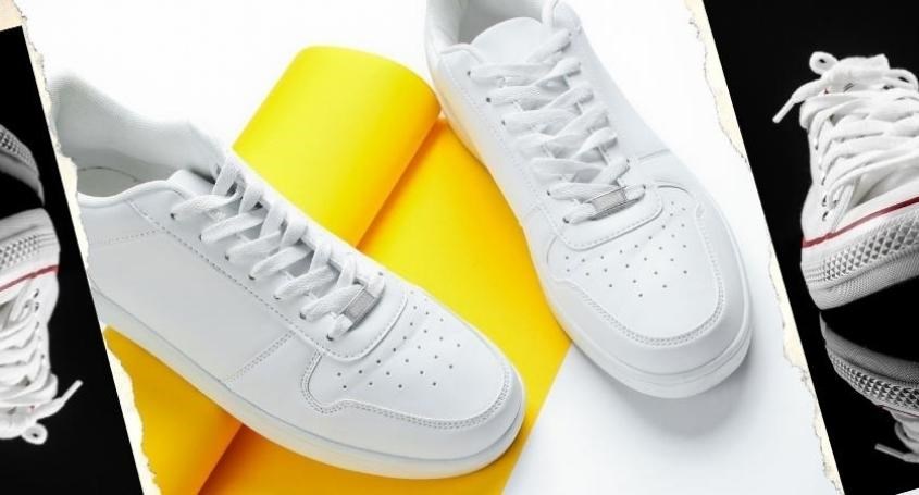 Giày trắng: Bất kỳ người yêu thời trang nào cũng không nên bỏ qua bức ảnh này. Với đôi giày trắng classic, bạn sẽ dễ dàng tạo ra một outfit tinh tế và sang trọng, phù hợp với những dịp thường ngày hay đặc biệt.