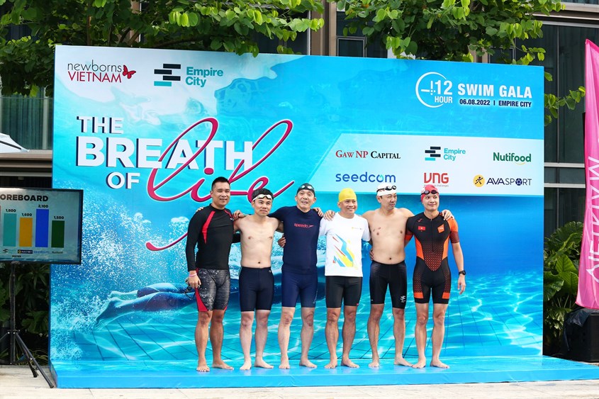 AVASport cũng góp mặt trong giải bơi lần này