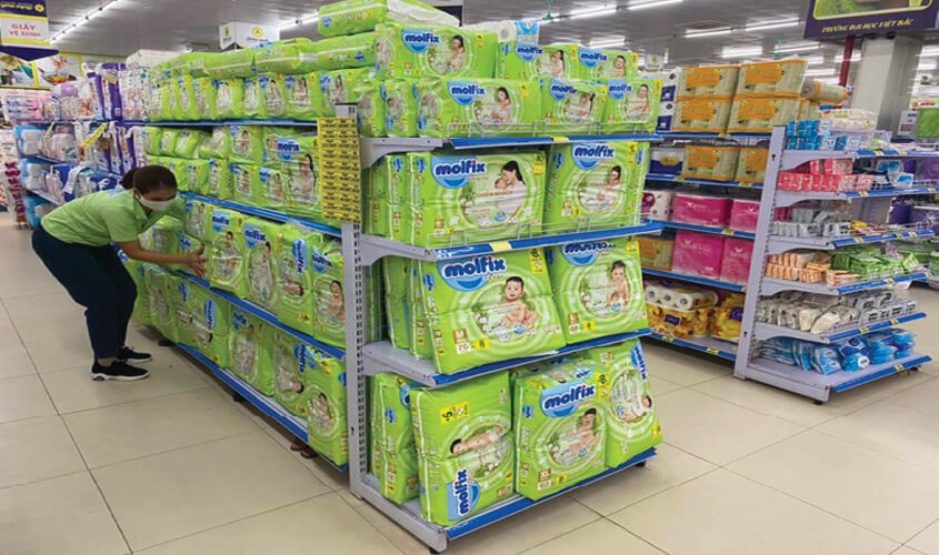 Bỉm Molfix có giá bao nhiêu?