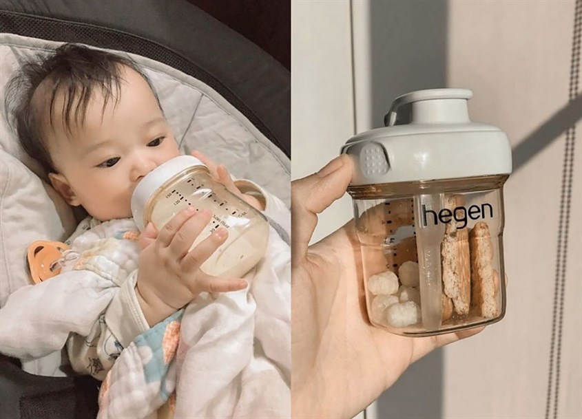 Bình sữa Hegen 240 ml cho bé từ 3 - 6 tháng