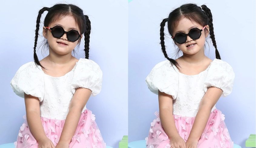 Mắt kính thời trang Trẻ em Kitten 11023-C12