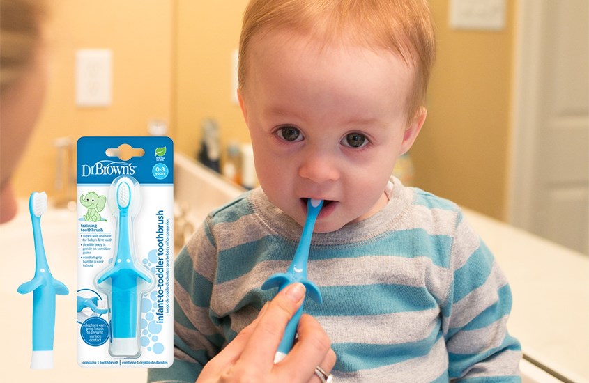 Bàn chải cho bé Dr.Brown