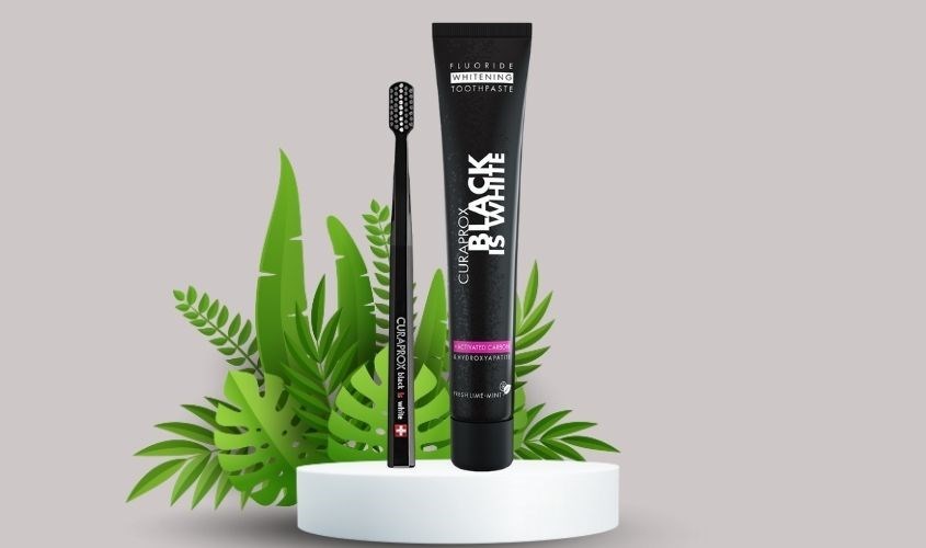  Kem đánh răng Curaprox Black Is White