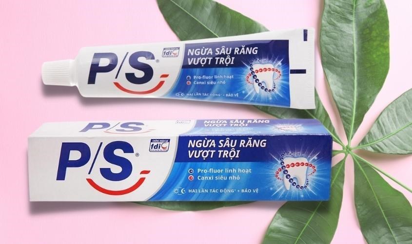 Kem đánh răng từ 6 tuổi P/S Bảo Vệ 123 Chăm Sóc Toàn Diện hương bạc hà 230g