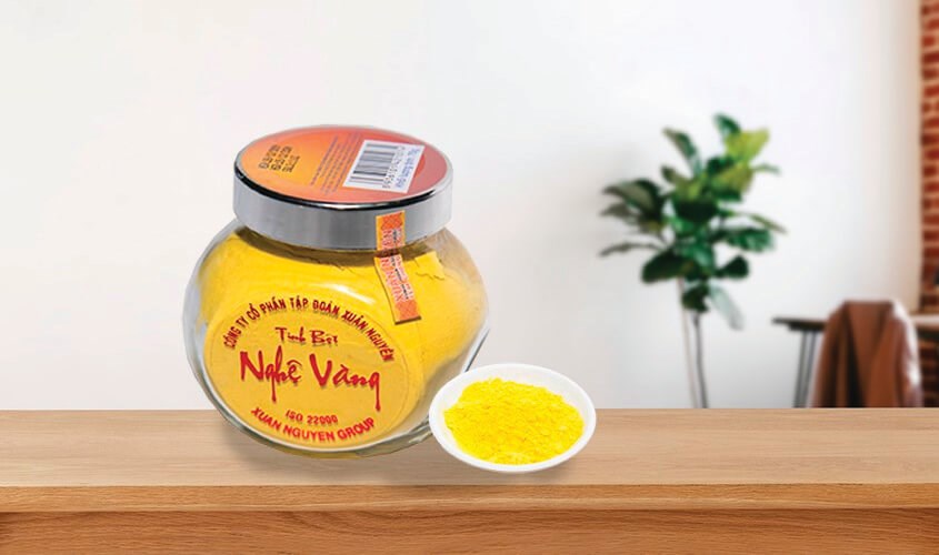 Tinh bột nghệ vàng Xuân Nguyên hũ 75g