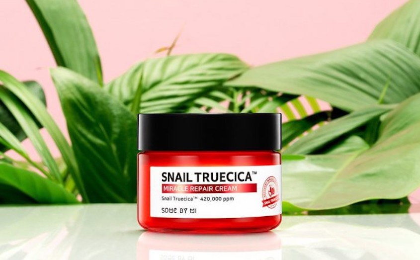 Kem dưỡng ẩm phục hồi da chiết xuất Ốc Sên Some By Mi Truecica Miracle Repair 60g