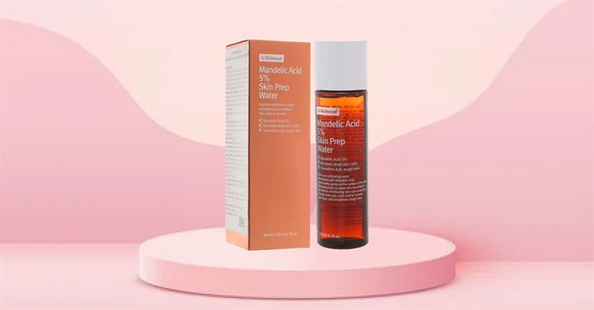 Dung dịch tẩy tế bào chết phục hồi da mặt dành cho da dầu By Wishtrend Mandelic Acid 5% 120 ml