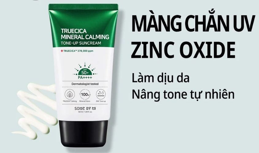 Kem chống nắng Some By Mi có nâng tone nhẹ cho da