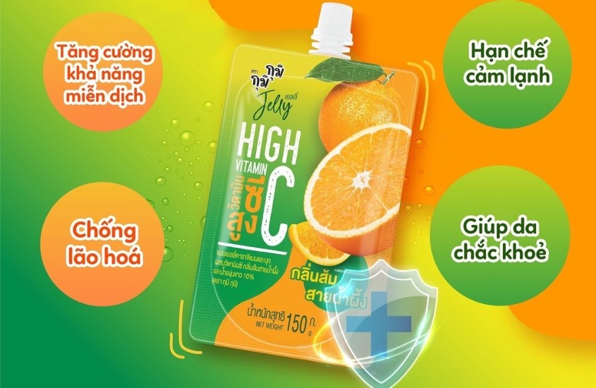 Nước ép trái cây Jelly Gumi Gumi vị cam 150g (từ 3 tuổi)