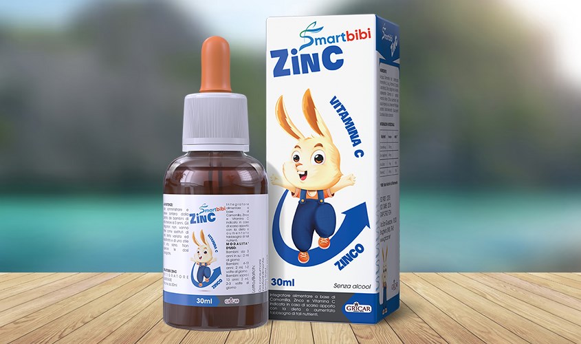 Siro Smartbibi ZinC bổ sung kẽm, vitamin C giúp tăng sức đề kháng 30 ml (từ 0 tháng)