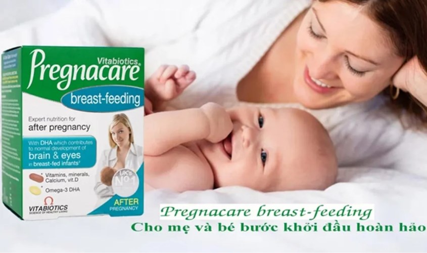 Viên uống Vitabiotics Pregnacare breast-feeding bổ sung vitamin và khoáng chất 84 viên