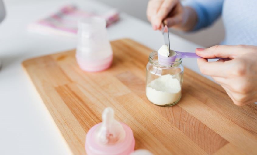 pha sữa đúng cách