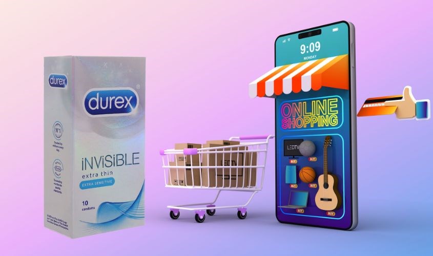 Mua hộp 10 cái bao cao su Durex Invisible 51 - 54 mm tại truongptdtntthptdienbiendong.edu.vn