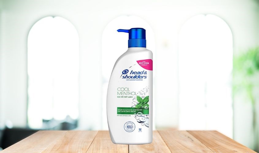 Dầu gội Head & Shoulders Cool Methol làm sạch gàu 850 ml