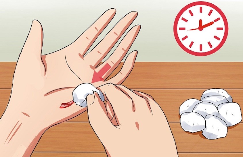 Vitamin K giúp đông máu khi bị thương