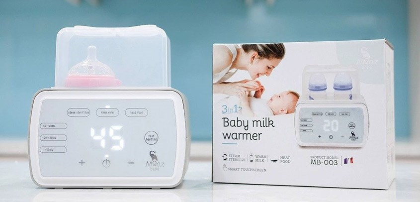 Máy tiệt trùng hâm sữa Moaz BéBé MB-003