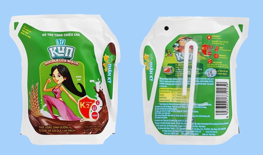 Thức uống lúa mạch hương socola LiF Kun 110 ml