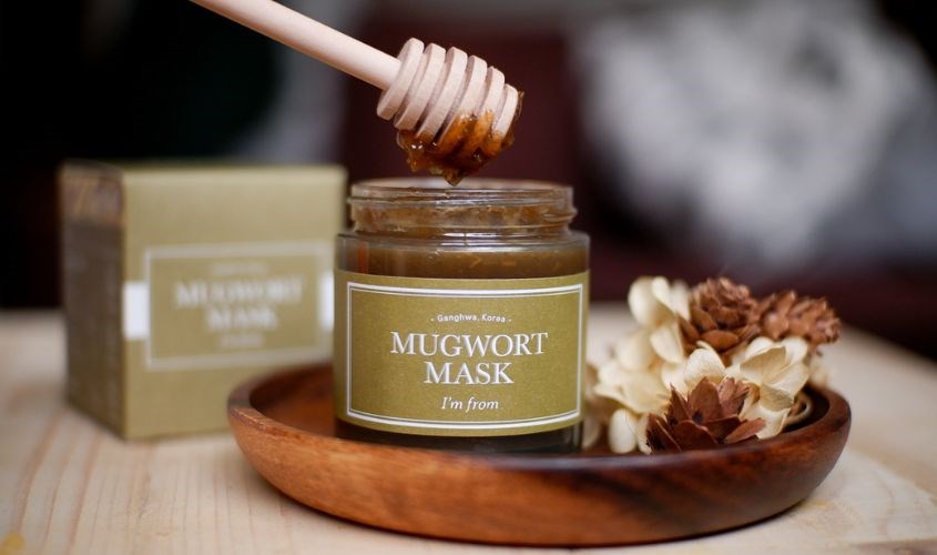 Mặt nạ ngải cứu có kết cấu dạng gel đậm đặc